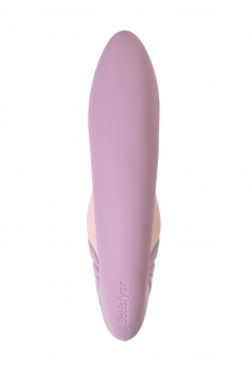 Вибратор Satisfyer Supernova, с вакуум-волновым стимулятором, силикон, розовый, 16,9 см