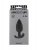 Пробка со смещенным центром тяжести Lola Games Spice It Up Delight Black, 10,5 см, Ø 2,8 см Пробка со смещенным центром тяжести Lola Games Spice It Up Delight Black, 10,5 см, Ø 2,8 см