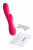Вибратор Satisfyer Mono Flex, силикон, красный (смарт управление) 20,4 см.