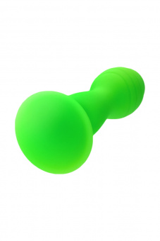 Анальная втулка A-Toys By Toyfa Terg, силикон, зеленый, 10 см, Ø 2,7 см