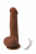 Реалистичный вибратор Toyfa Realstick Elite Mulatto, коричневый, 13 см
