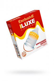 Презервативы Luxe Exclusive «Кричащий Банан», 18 см, 5.2 см, 1 шт.