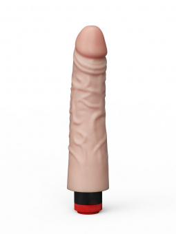 Вибратор реалистик LoveToy Human Form, киберкожа L 24 см, Ø 5 см 