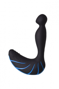 Стимулятор простаты Erotist Third, силикон, чёрный, 15,7 см.