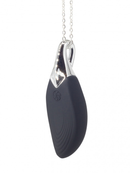 Вибро-кулон Lola Games Liberty Leaf Black