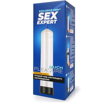 Помпа вакуумная Much Pleasure Sex Expert (L), L 30 см, Ø 6,5 см