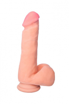 Ротатор Toyfa Realstick Elite Remote Shane, Tpr, телесный, 10 режимов ротации, 22 см.