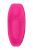Клиторальный вибратор в трусики Jos Flirty, силикон, розовый, 9,3 см.