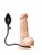 Фаллоимитатор надувной с грушей LoveToy, L 16,5/13 см, Ø 4,2/4 см