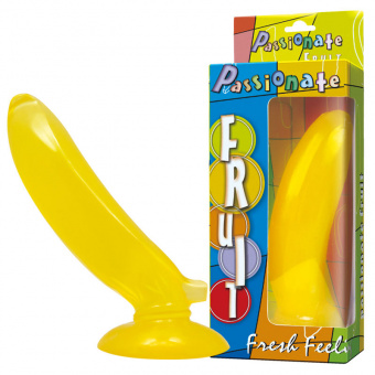 Стимулятор на присоске в виде банана Baile Pretty Love Fruit Banana
