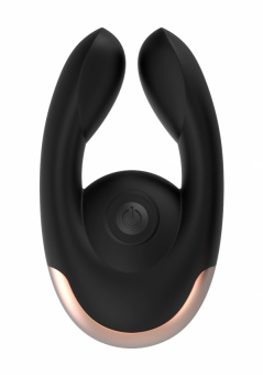 Клиторальный стимулятор Dual Motor Clitoral Stimulator Fancy Black