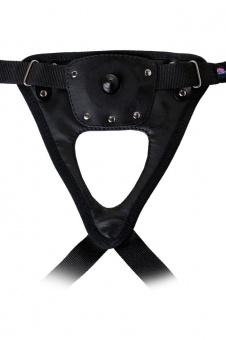 Страпон на креплении с поясом Harness, реалистичный, neoskin, 21,6 см.