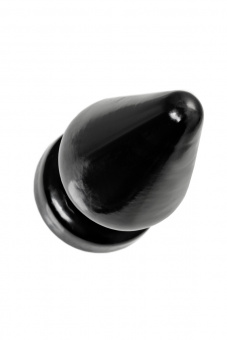 Анальная втулка Toyfa Popo Pleasure Draco α, pvc, черная, 18 см, Ø 9,5 см (фистинг)