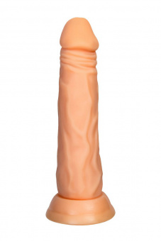 Реалистичный фаллоимитатор A-Toys By Toyfa Toon, TPE, телесный, 20 см, Ø 4 см