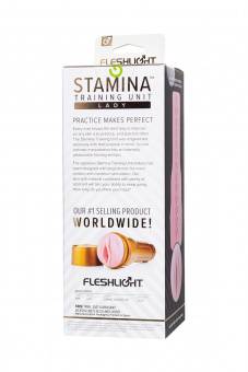 Мастурбатор Fleshlight Gold Stamina, tpr, телесный, вагина, 25 см
