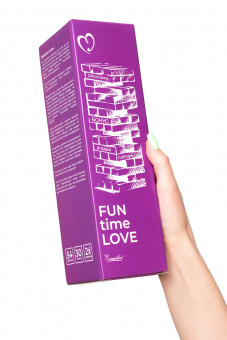 Игра для влюбленных пар Eromantica «Падающая башня Fun Time Love»