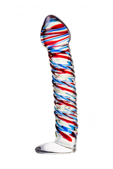 Нереалистичный фаллоимитатор Sexus Glass, стекло, прозрачный, 16,5 см, Ø 3,5 см