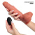 Вибромассажёр Erowoman Realistic, L 22,5 см, Ø 4,3 см, 7 режимов возвратно-поступательных движений, нагрев