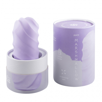 Мастурбатор с двусторонней поверхностью Marshmallow Maxi Juicy Purple