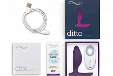 "We-Vibe Ditto" - лучшие анальные вибровтулки на пульте дистанционного управления!