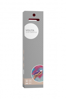Вибратор Fun Factory Volita, силикон, фиолетовый, 16 см.