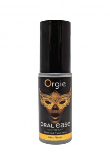 Оральный спрей с охлаждающим эффектом (для глубокого минета) Orgie Oral Ease Deepthroat, мята, 15 мл