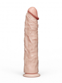 Фаллоимитатор реалистик LoveToy Android Long, киберкожа, L 24,5 см, Ø 4,5 см