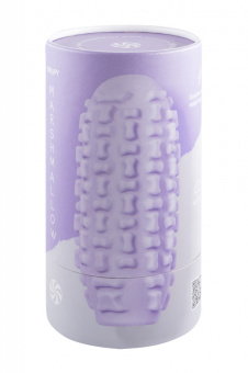 Мастурбатор с двусторонней поверхностью Marshmallow Maxi Syrupy Purple