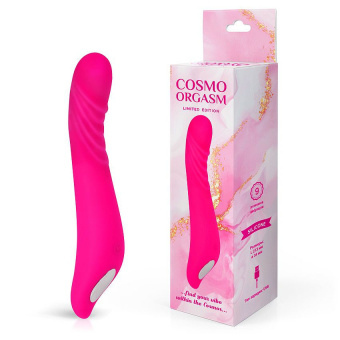 Вибромассажёр Cosmo Orgasm, L 21,3 см, Ø 3,4 см, 9 режимов вибрации