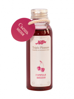 Эликсир 3в1 для интимного ухода "Triple Pleasure" Горячая вишня, 65 гр.