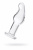 Анальная втулка Sexus Glass, стекло, прозрачная, 14,5 см, Ø 4 см Анальная втулка Sexus Glass, стекло, прозрачная, 14,5 см, Ø 4 см