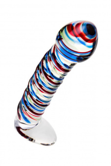 Нереалистичный фаллоимитатор Sexus Glass, стекло, прозрачный, 16,5 см, Ø 3,5 см