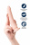 Фаллоимитатор Realstick Silicone Bradley C, телесный, 18,5 см