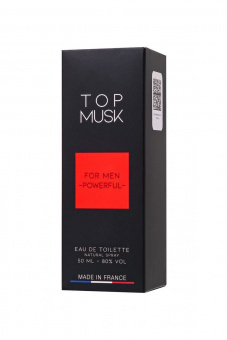 Туалетная вода с афродизиаками Ruf Top Musk для мужчин, 50 мл
