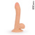 Фаллоимитатор Erowoman Realistic, L рабочей части 14 см, Ø3,5 см, цвет телесный, pvc