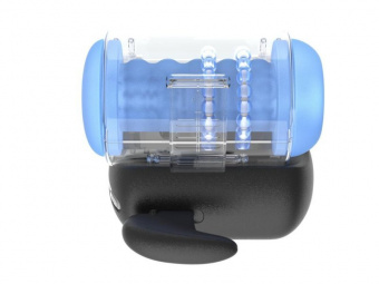 Инновационный робот-мастурбатор Amovibe Black Knight Massaging Beads с массажем бусинами