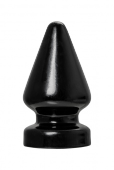 Анальная втулка Toyfa Popo Pleasure Draco β, pvc, черная, 21 см, Ø 11,5 см (фистинг)