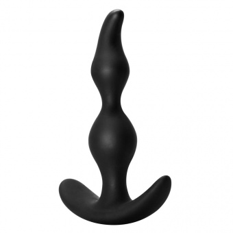 Анальная пробка Lola Games First Time Bent Anal Plug Black