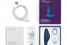 "We-Vibe Ditto" - лучшие анальные вибровтулки на пульте дистанционного управления!