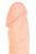 Ротатор Toyfa Realstick Elite на присоске, телесный, softskin, 7 режимов вращения, 18 см