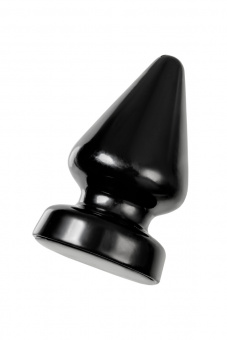 Анальная втулка Toyfa Popo Pleasure Draco α, pvc, черная, 18 см, Ø 9,5 см (фистинг)