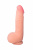 Вибратор с пультом д/у Toyfa Realstick Elite Vibro, перезаряжаемый, tpr, телесный, 10 режимов вибрации