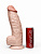 Фаллоимитатор реалистик LoveToy, супергигант с присоской, L 24,5 см, Ø 8,8 см