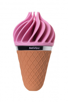 Вибромассажер Satisfyer Layons Sweet Treat, силикон, розовый, 10,4 см.
