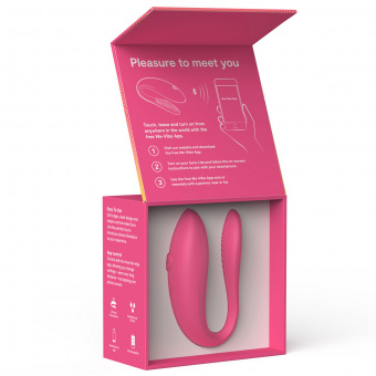 Вибромассажер для пар We-Vibe Sync Lite, розовый