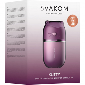 Клиторальный стимулятор Svakom Klitty Dusty Lavender