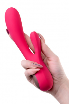 Вибратор Satisfyer Mono Flex, силикон, красный (смарт управление) 20,4 см.