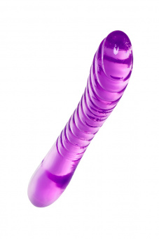 Двусторонний фаллоимитатор A-Toys By Toyfa Frica, tpe, фиолетовый, 23 см.