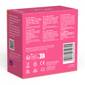 Вибромассажер для пар We-Vibe Sync Lite, розовый