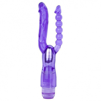 Вибромассажер двойной Me You Us Extreme Dual Vibrator Purple